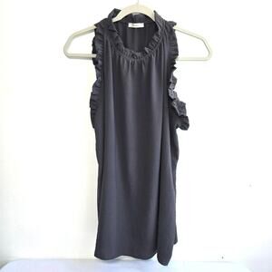 Jodifl Women’s Gray Sleeveless Tunic Top. Size Medium.